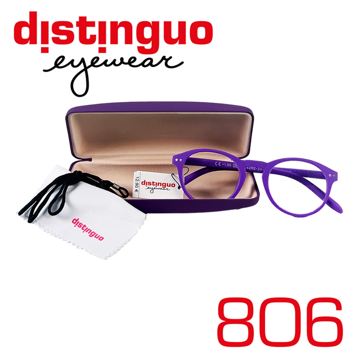 Distinguo 806 Occhiali con Gradazioni da +1.0 a +3.5