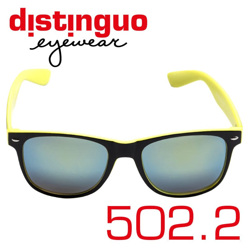 Distinguo Occhiali da sole 502.2 (Nero - Giallo) Distinguo 502 - Occhiali da sole