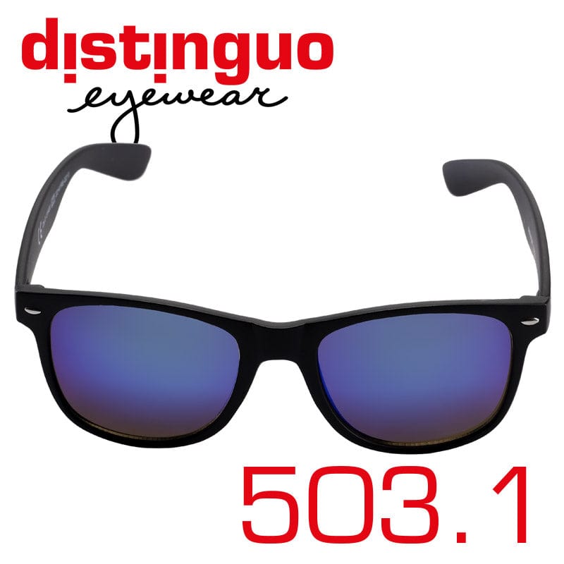 Distinguo Occhiali da sole 503.1 (Nero - Blu) Distinguo 503 - Occhiali da sole