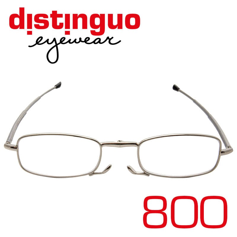 Distinguo Occhiali da lettura Distinguo 800 Grigio occhiali da lettura pieghevoli tascabili