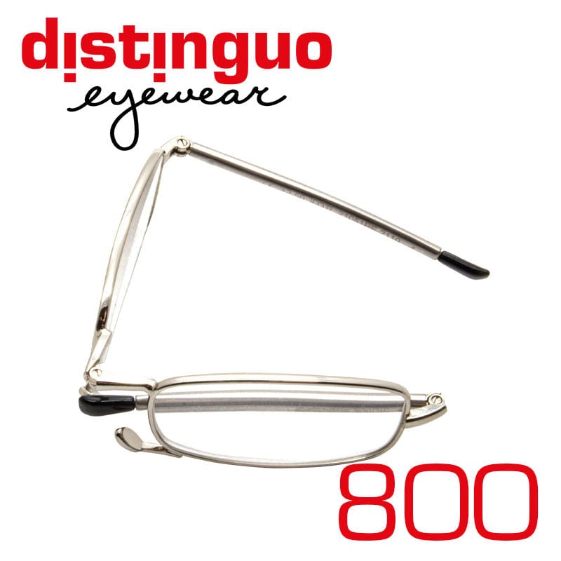 Distinguo Occhiali da lettura Distinguo 800 Grigio occhiali da lettura pieghevoli tascabili