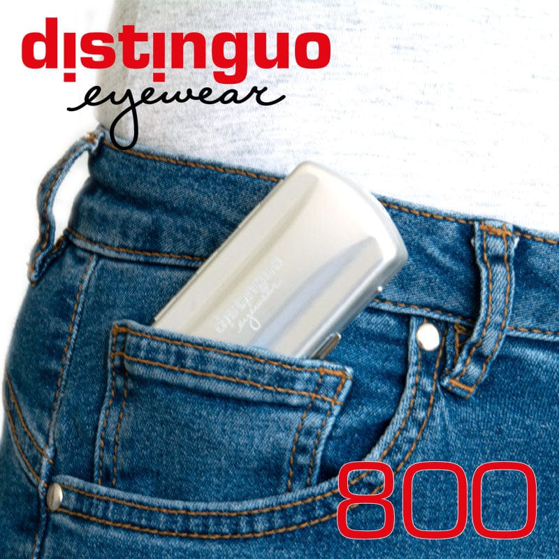 Distinguo Occhiali da lettura Distinguo 800 Grigio occhiali da lettura pieghevoli tascabili