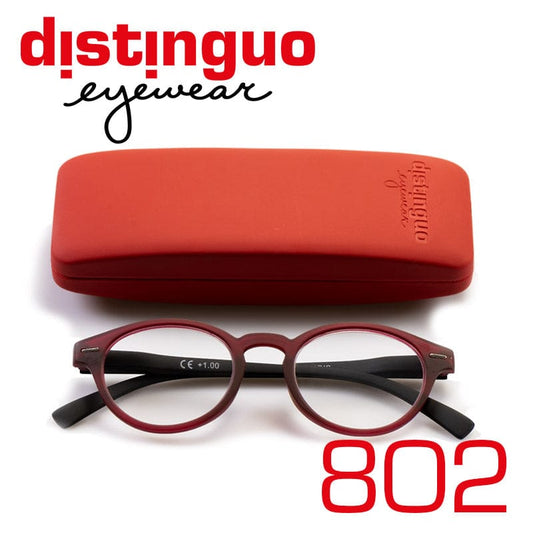 Distinguo Occhiali da lettura Distinguo 802 Occhiali da Lettura Colorati - Stile per Tutti