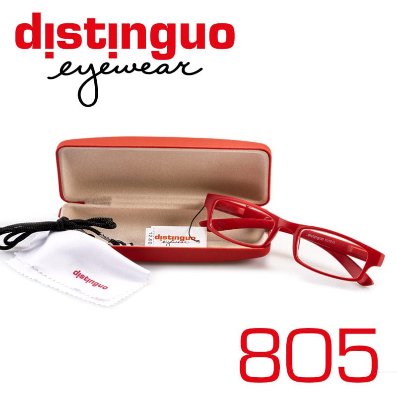 Distinguo Occhiali da lettura Distinguo 805 Occhiali da Lettura Resistenti per Uso Quotidiano