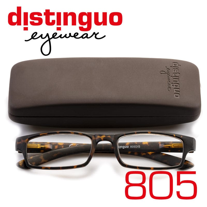 Distinguo Occhiali da lettura Distinguo 805 Occhiali da Lettura Resistenti per Uso Quotidiano