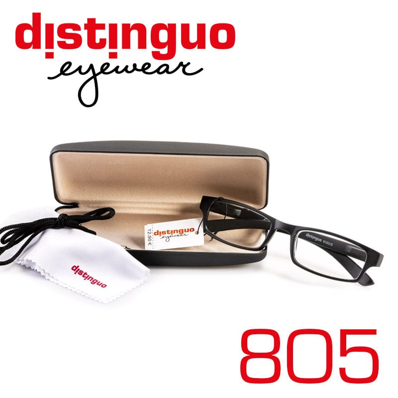 Distinguo Occhiali da lettura Distinguo 805 Occhiali da Lettura Resistenti per Uso Quotidiano