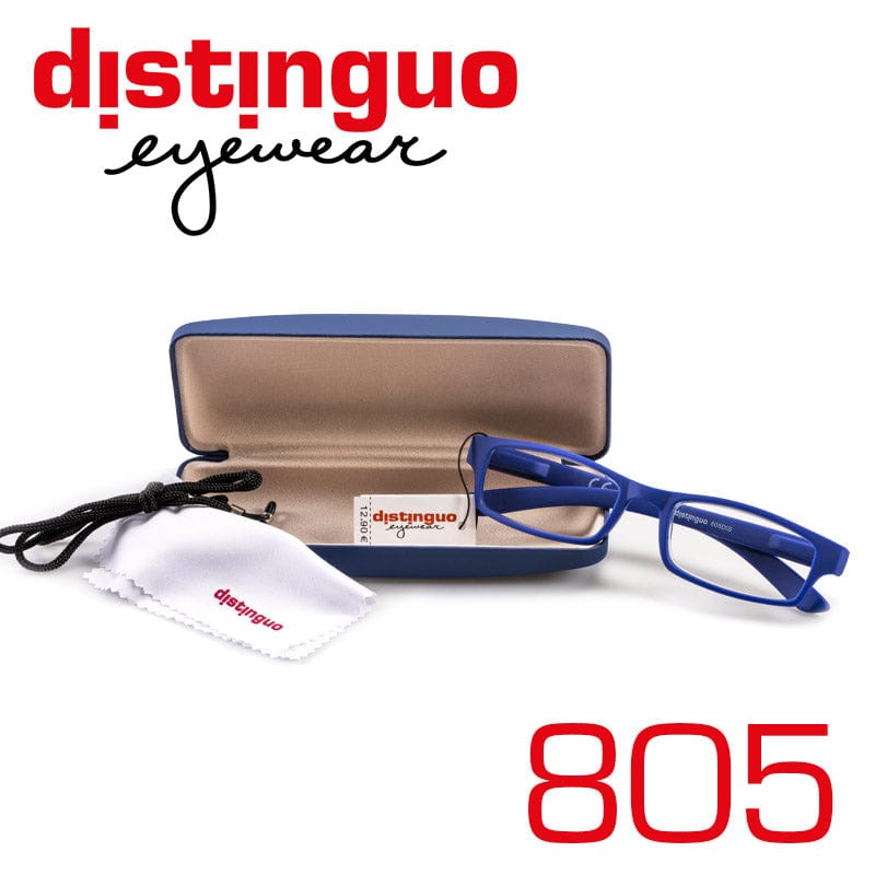 Distinguo Occhiali da lettura Distinguo 805 Occhiali da Lettura Resistenti per Uso Quotidiano