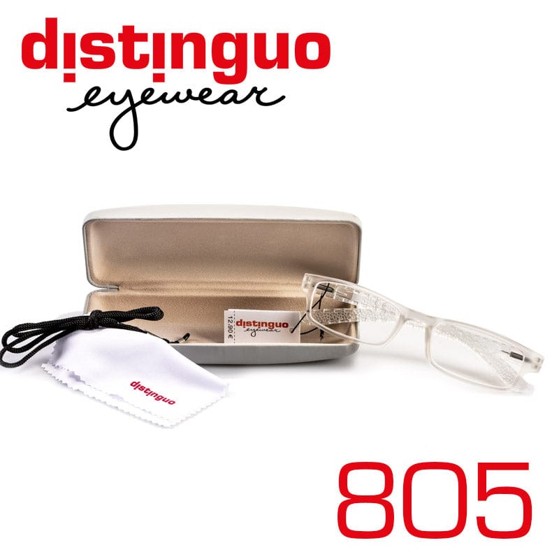 Distinguo Occhiali da lettura Distinguo 805 Occhiali da Lettura Resistenti per Uso Quotidiano