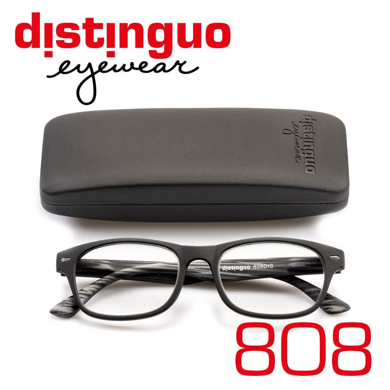 Distinguo Occhiali da lettura Distinguo 808 Occhiali da Lettura con Montatura Leggera e Comfort