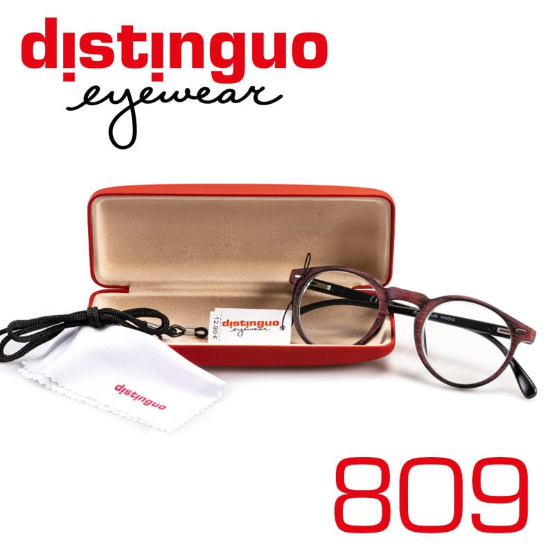 Distinguo Occhiali da lettura Distinguo 809 Occhiali da Lettura per Presbiopia con Stile Classico