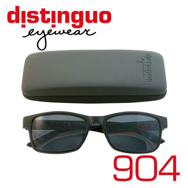 Distinguo Occhiali da lettura Distinguo 904 nero opaco occhiali da lettura clip-on