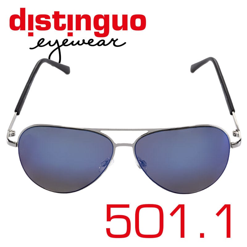 Distinguo Occhiali da sole 501.1 (Argento- Blu) Distinguo 501 - Occhiali da sole