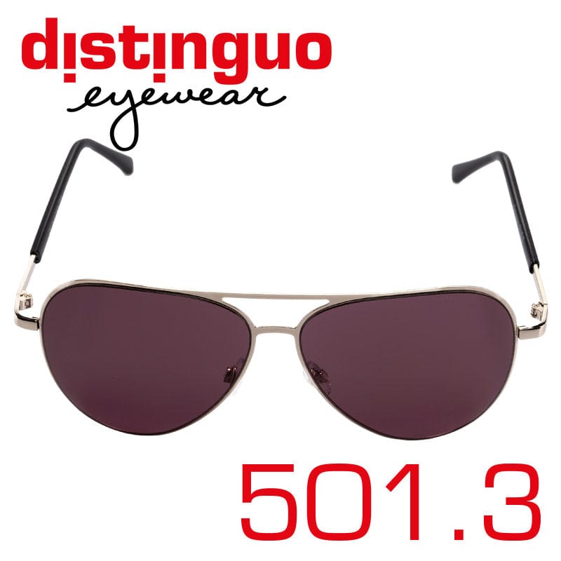 Distinguo Occhiali da sole 501.3 (Oro - Rosso) Distinguo 501 - Occhiali da sole
