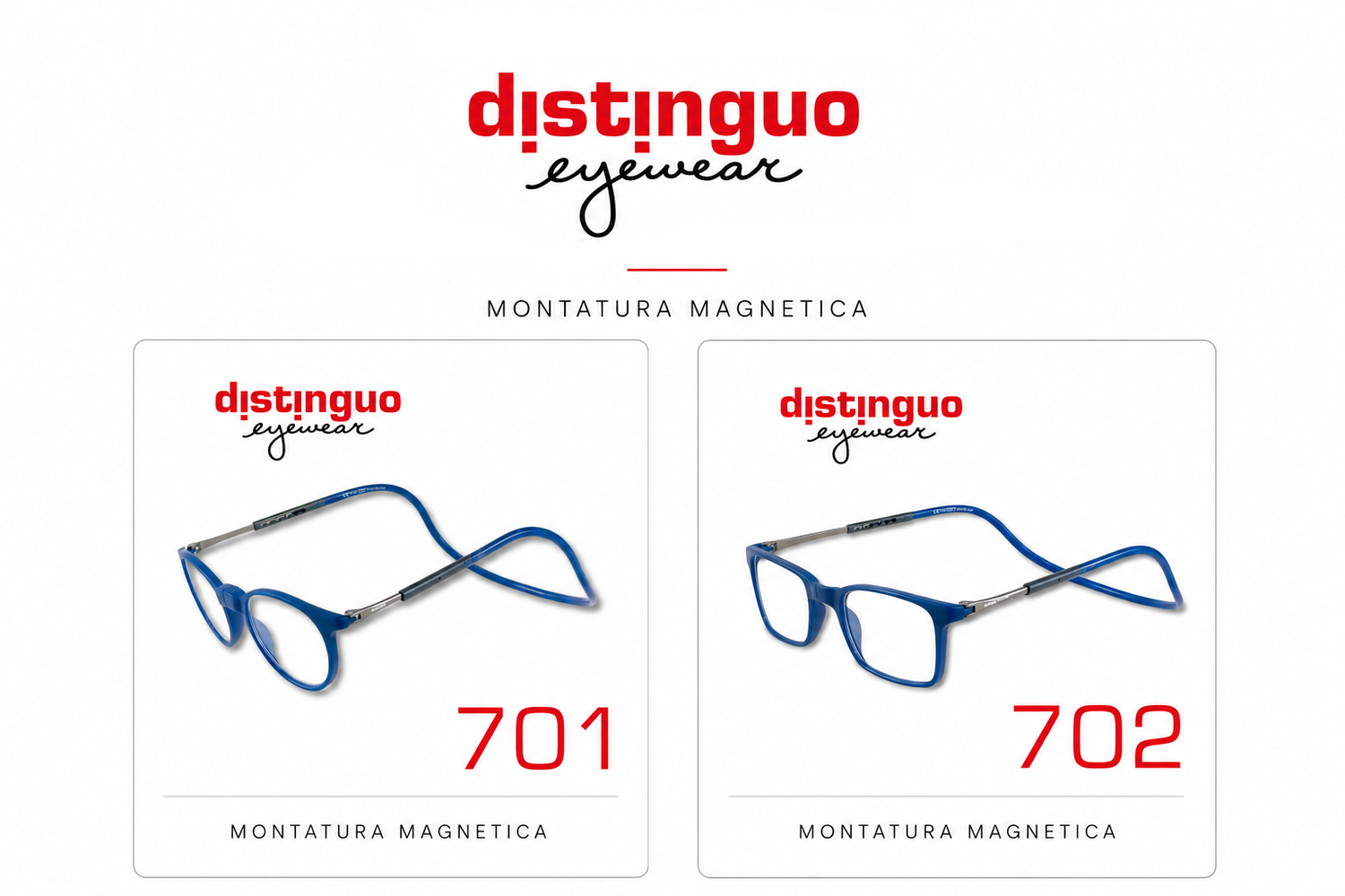 occhiali da lettura con montatura magnetica
