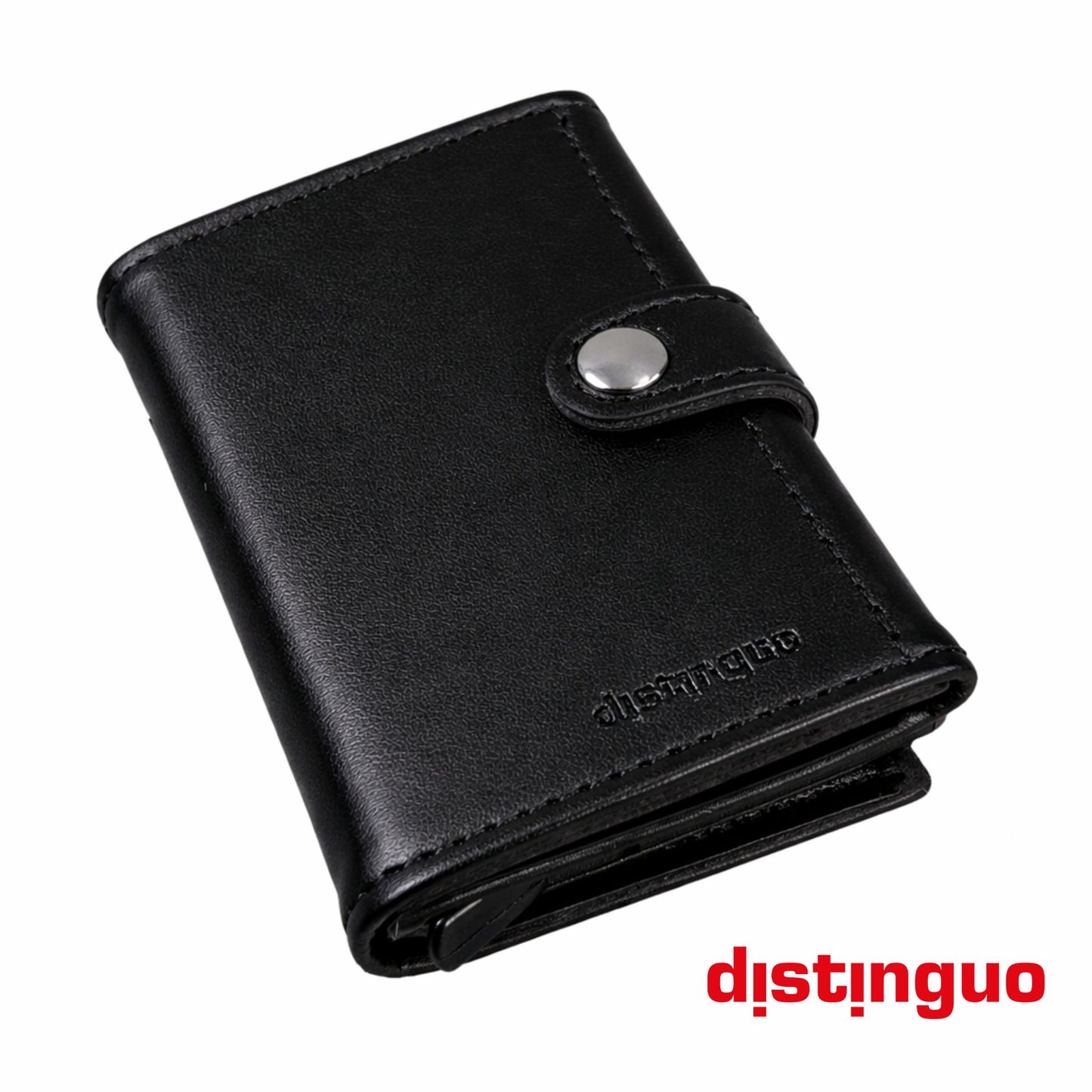 Distinguo 02 — Portafoglio Pop Up RFID con Portamonete
