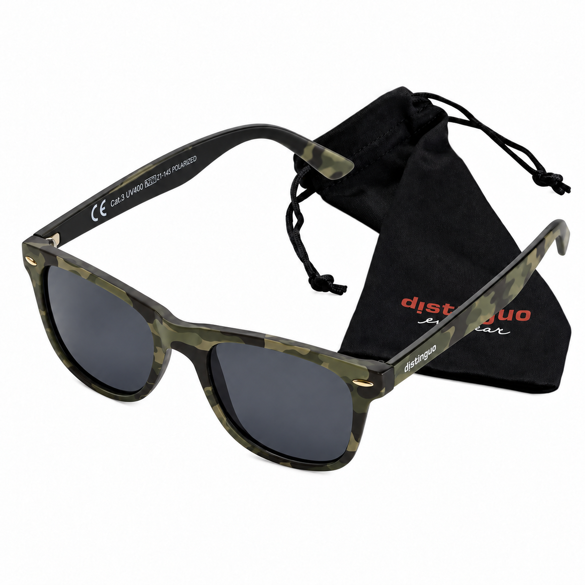 Occhiali da Sole Distinguo 504 Squadrati UV400