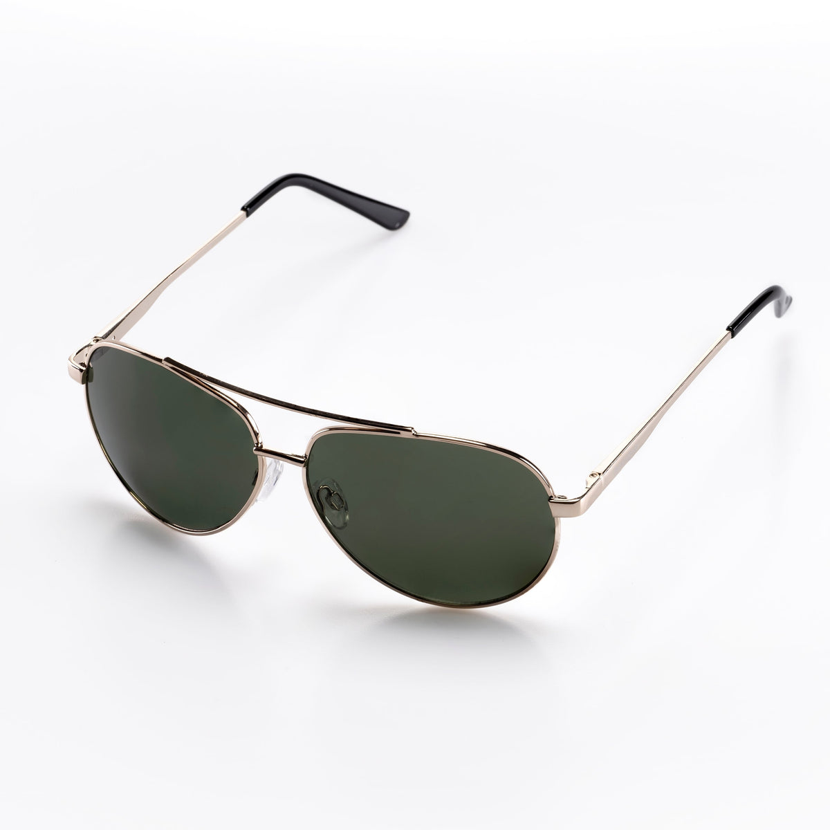 Distinguo 500.2 Occhiali da Sole Aviator Tubular – Oro, Lenti Verdi