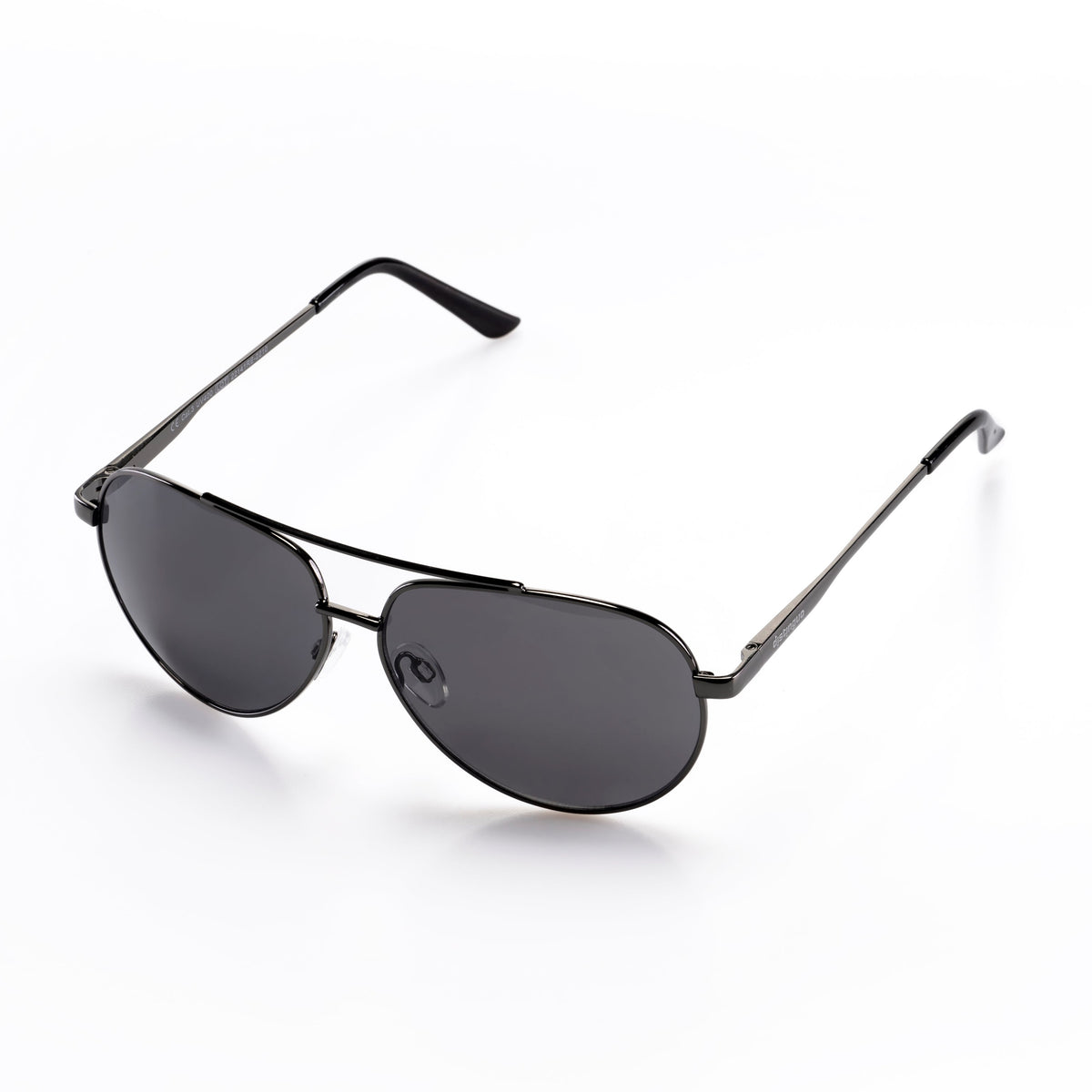 Distinguo 500.4 Occhiali da Sole Aviator Tubular – Canna di Fucile, Lenti Canna di Fucile
