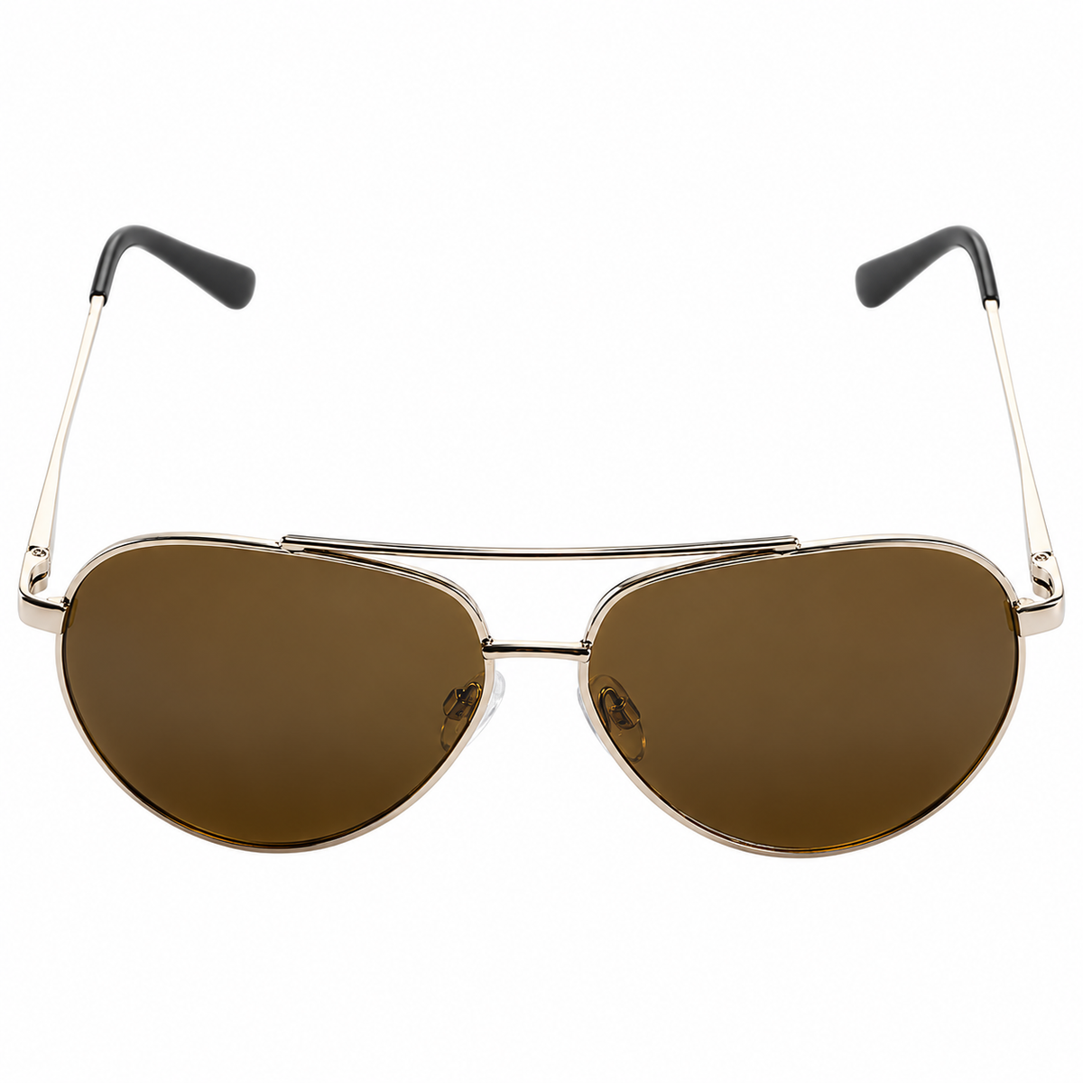 Distinguo 500.3 Occhiali da Sole Aviator Tubular – Oro, Lenti Marroni