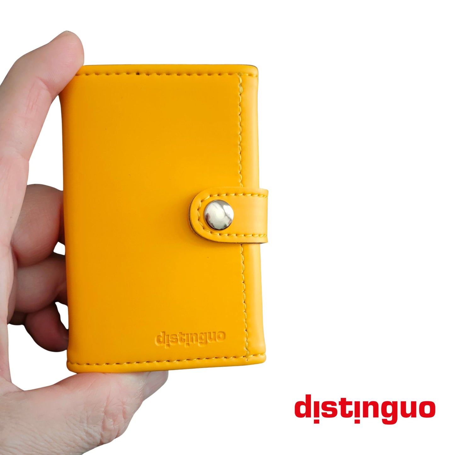 Distinguo 02 — Portafoglio Pop Up RFID con Portamonete