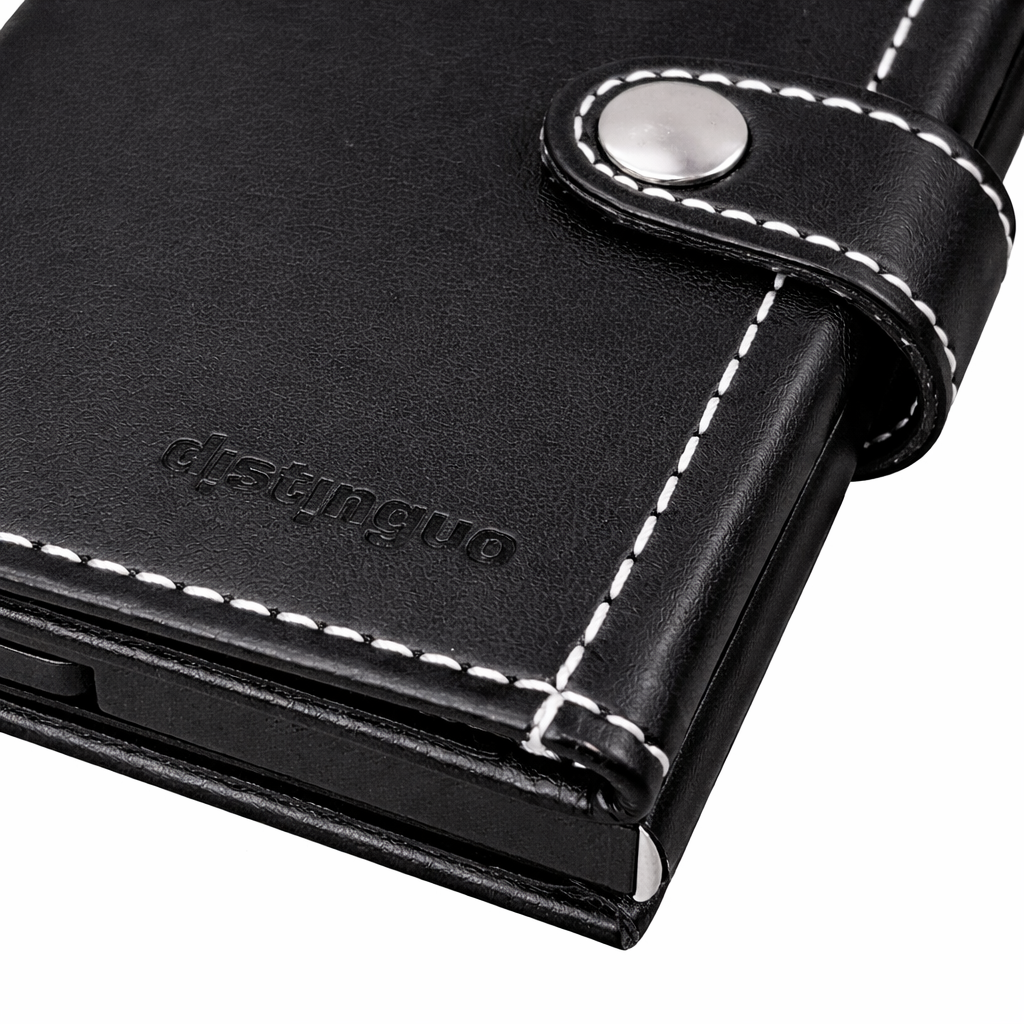 Distinguo 01 — Portafoglio Pop Up RFID Anti Clonazione