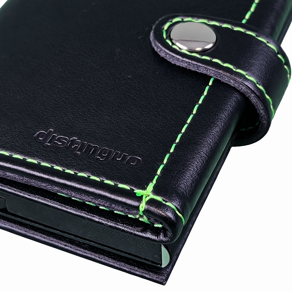 Distinguo 01 — Portafoglio Pop Up RFID Anti Clonazione