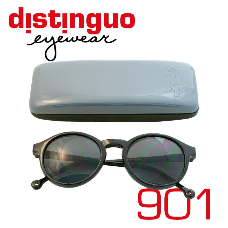 Distinguo 901 nero lucido occhiali da lettura clip-on - distinguoshop