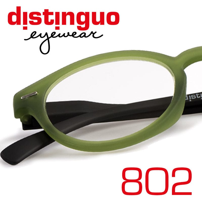 Distinguo Occhiali da lettura 1.0 / Verde Distinguo 802 Occhiali da Lettura Colorati - Stile per Tutti