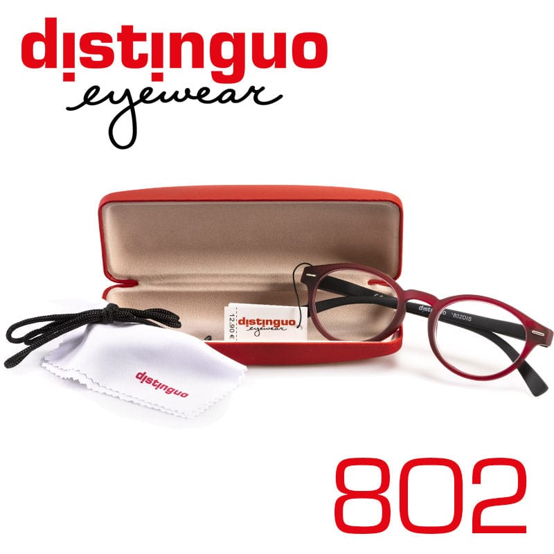Distinguo Occhiali da lettura Distinguo 802 Occhiali da Lettura Colorati - Stile per Tutti